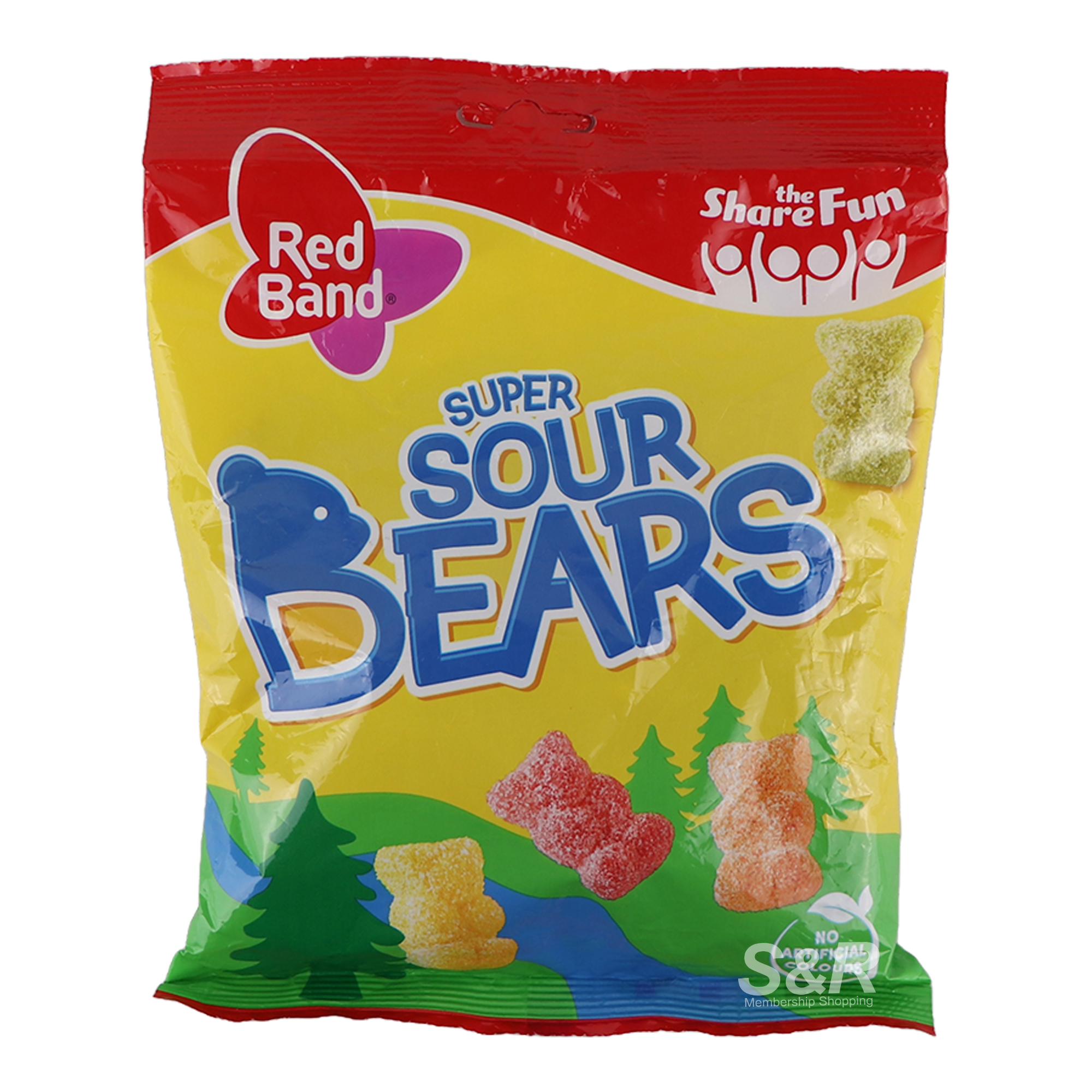 Red Band Super Sour Bears 300g